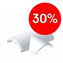 Тройник для кабель-канала LO75 75x18мм (белый) 8874 (HB) KOPOS