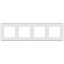 Рамка 4 поста (белый) INSPIRIA Legrand/Daccord (673960)