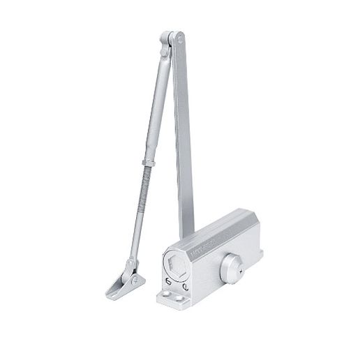 Доводчик 2х скоростной для дверей до 100кг Notedo DC-100(EN5) (серебро)