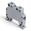 Клеммник на DIN-рейку 6мм2 MRK 6 (серый) (1032) ONKA