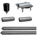 Комплект заземления оцинкованный (3метра 16мм 2х1500мм) без насадки SDS-max EZETEK