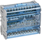 TEKFOR Шины на DIN-рейку (кросс-модуль) ШНК 4х11 3L+PEN IEK