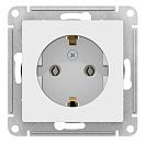 Розетка с заземлением 16А (белый) ATLASDESIGN SE Розетка с заземлением 16А (белый) ATLASDESIGN SE