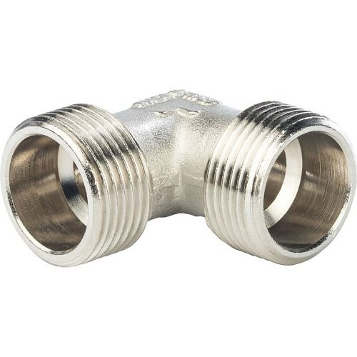 Угольник никелированный НН 3/4" STOUT