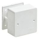 Коробка универсальная ОУ 85х85х42мм с крышкой IP40 (белая) ТУСО Ruvinil