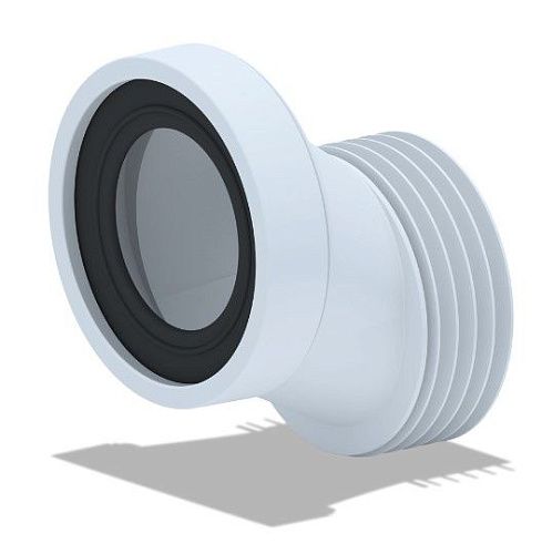 Манжета для унитаза эксцентрик жесткий 40мм с выпуском 110мм W0420 АНИ пласт