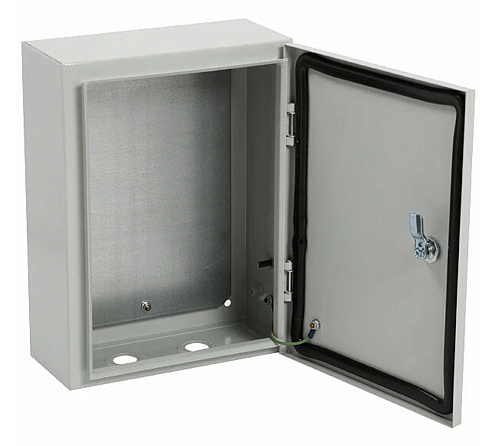 Шкаф 403Rx с монтажной панелью навесной 300х400х150мм с сальником IP66 Щитэлектрокомплект (ЩЭК)
