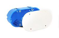 Коробка распаячная в бетон СУ 140х65х45мм с крышкой IP30 ТУСО Ruvinil