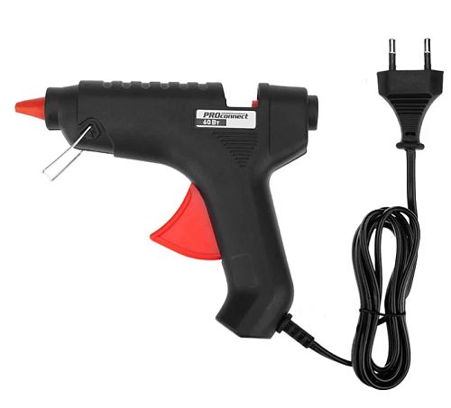 Клеевой пистолет 60Вт блистер PROconnect (12-0104)