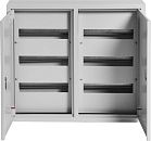 Щит распределительный навесной ЩРН-72 замок 2двери 6рядов 480х565х125мм без сальников Øотв.32мм IP31 MECAS