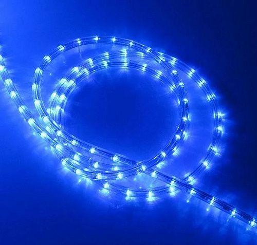 Дюралайт мини 1м синий