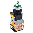 Переключатель D8-11XD2 2 положения 1з+1р с подсветкой зеленый ИЭК