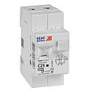 Дифференциальный автоматический выключатель 2п C25 30мА 4.5кА тип АC OptiDin D63-22C10-AC-УЗ КЭАЗ (328100)  Дифференциальный автоматический выключатель 2п C25 30мА 4.5кА тип АC OptiDin D63-22C10-AC-УЗ КЭАЗ (328100)