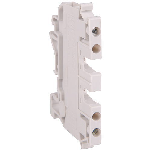 Клемма проходная с четырьмя контактами OptiClip TB-2.5-QUATTRO-I (серый) КЭАЗ