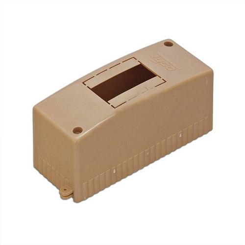 Бокс навесной 2 мод. 50х130х65мм без N/PE IP30 (коричневый) ТУСО Ruvinil (68022К)