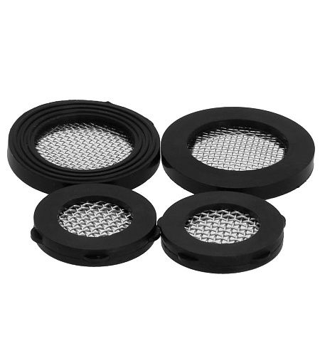 Набор прокладок с сеточкой 1/2" и 3/4" (2 + 2 шт.) MP