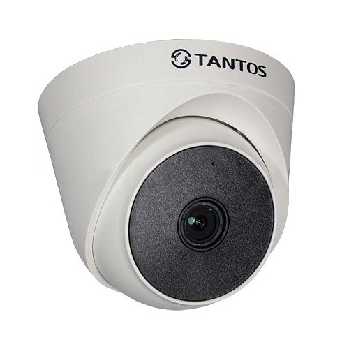 Внутренняя купольная мультиформатная видеокамера 4в1 TSc-E2HDf (2.8) TANTOS