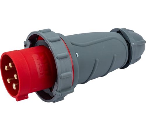 Вилка ССИ-035 63А-6ч/200/346-240/415В 3Р+РЕ+N IP67 переносная MAGNUM ИЭК