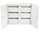 Щит распределительный навесной 604S M2.0 замок 2двери 6ряд 90мод 700х645х115мм IP41 R6 (БЕЛЫЙ) Щитэлектрокомплект (ЩЭК)