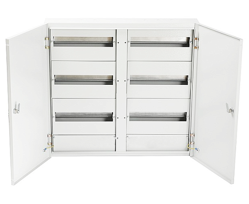 Щит распределительный навесной 604S M2.0 замок 2двери 6ряд 90мод 700х645х115мм IP41 R6 (БЕЛЫЙ) Щитэлектрокомплект (ЩЭК)