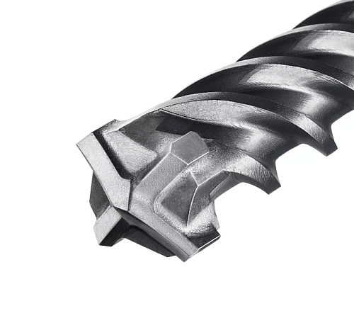 Бур SDS-plus 25x600/550 мм бетон/гранит/камень/кирпич/железобетон ПРОФИ-4Х ЗУБР (29313-600-25)