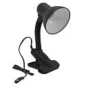 Настольный светильник на прищепке TLI-202 60Вт E27 Uniel черный