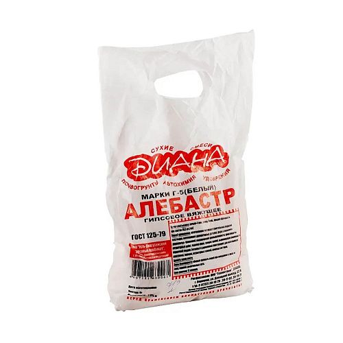 Алебастр 3кг белый Диана (10)