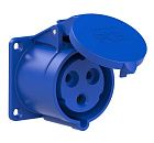 Розетка встраиваемая 32А/230V/1P+N+E/IP44 (PCE Австрия)