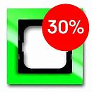 BJE Рамка 1 пост (зеленый) Axcent (1754-0-4337) УЦЕНКА