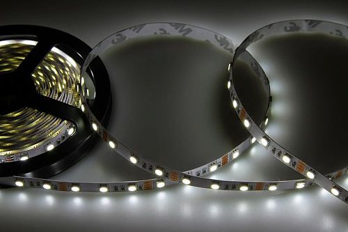 Лента светодиодная SMD5050 14.4Вт 12В 2700К IP67 48 диодов/метр Neon-Night теплый белый