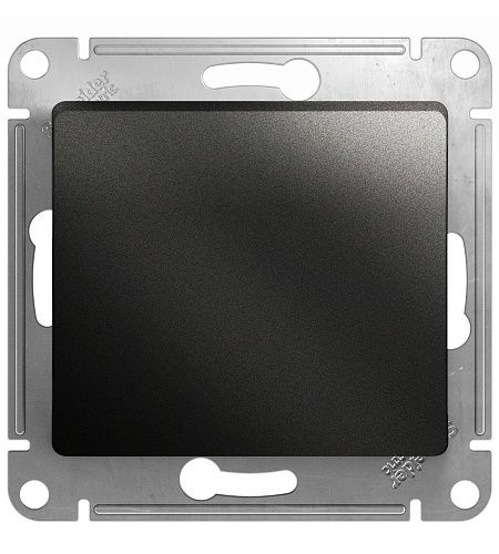 Выключатель 1кл схема 1 10AX (антрацит) GLOSSA SE
