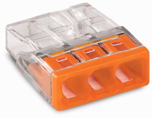 Клемма розеточная 3х2.5мм2 (без пасты) 2273-203 WAGO