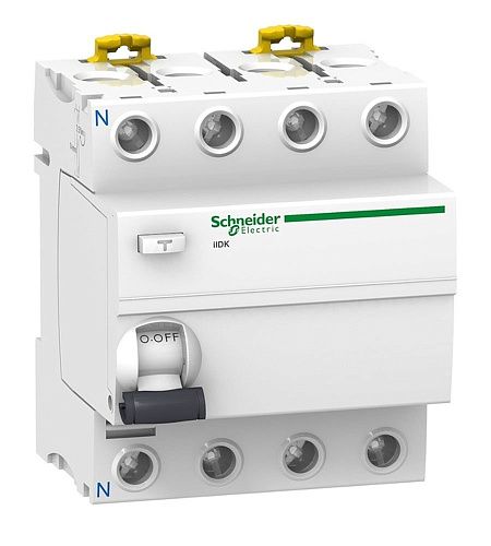 Устройство защитного отключения 4п 63А 30мА тип AC УЗО iID K Acti 9 Schneider Electric (A9R70463)