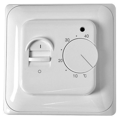 Регулятор температуры RTC 70.26  механический (белый) Эрголайт