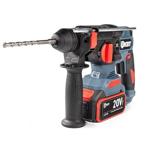 Перфоратор бесщеточный 20В (4 Ач) 2 АКБ 2.5Дж HB-20-24 серия ПРОФИ КВТ