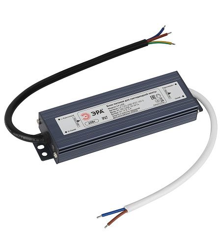 Блок питания для светодиодных лент  60Вт 12В IP67 155х45х20мм LP-LED-60W-IP67-12V-S ЭРА