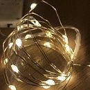 Гирлянда светодиодная на батарейках 2032 3м теплый