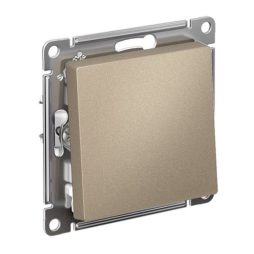 Переключатель 1кл схема 6 10АХ (шампань) ATLASDESIGN SE