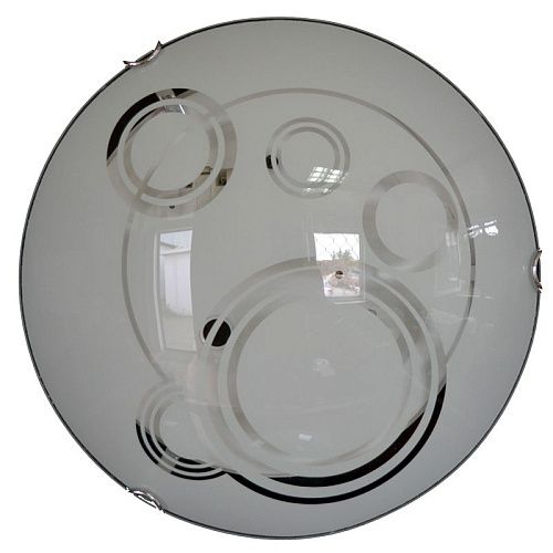 Светильник накаливания настенно-потолочный Галлактика 2401 1хЕ27 Ø250мм IP20 Декор круг глянец