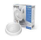 Светильник светодиодный накладной  Qplus 12Вт 6500К 1000Лм ØD175*76 мм IP65 GAUSS круг