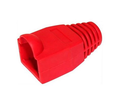 Колпачок RJ-45 для 8P8C (красный) (05-1205) REXANT