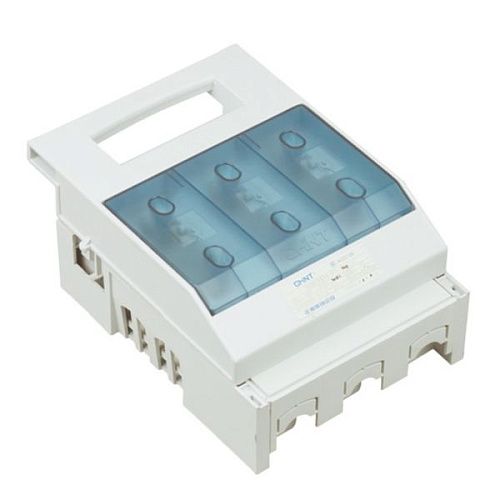 Выключатель-разъединитель 3п 100А откидной с вспомогательными контактами NHR17 CHINT (403017)