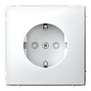 Розетка с/з со шторками. 16А. механизм (белый) ARTGALLERY SE