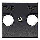 Накладка TV-R/SAT 2-модульная N2250.1 AN (антрацит) Zenit ABB