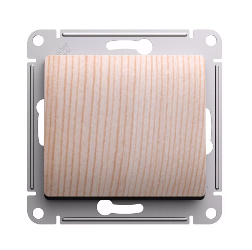 SE Выключатель 1 кл сх.1 10AX (сосна) (GLOSSA)