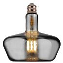 Лампа светодиодная 8Вт 2400К 250Лм 190х180мм E27 Filament GINZA-XL Horoz ТИТАНОВЫЙ (001-050-0008)