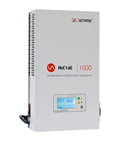 Стабилизатор инверторный ИнСтаб IS1000 однофазный 90-310В 220±2% (0мс) IP20 настенный/напольный ШТИЛЬ