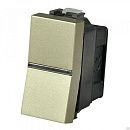 Механизм переключателя 1кл 1-модульный N2102 CV (шампань) Zenit ABB Механизм переключателя 1кл 1-модульный N2102 CV (шампань) Zenit ABB