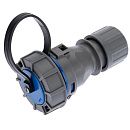 Розетка 16А 2Р+РЕ IP68 кабельная переносная REXANT