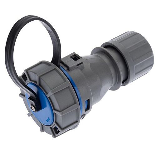 Розетка 16А 2Р+РЕ IP68 кабельная переносная REXANT